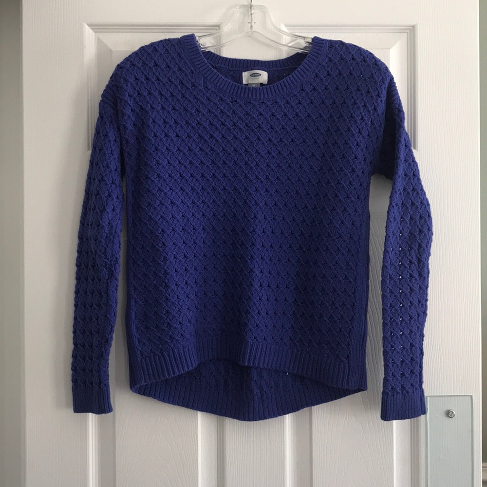 Blue/purple Old Navy sweater